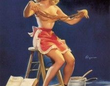 TIGER PIN-UP ELVGREN 051.  Elvgren