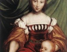 Holbien the Younger Venus and Amor.   