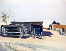 Hopper Edward Adobes And Shed New Mexico. ������, ������