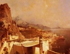 Unterberger Franz Richard Amalfi-Golfe De Salerne. ,  