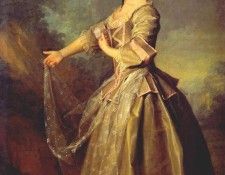 levitsky portrait of yekaterina nelidova 1773. , 