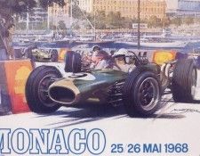 Cmamtmon 062 poster monaco gp 1968. , 