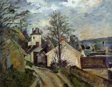 Cezanne - The House of Dr Gachet in Auvers. , 