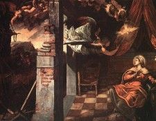 Tintoretto Annunciation. , 