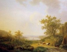 Klerk de Willem Summer landscape Sun. �����, ������ ��