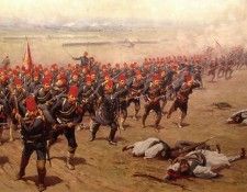 Ottoman soldiers at war. Zonaro, 