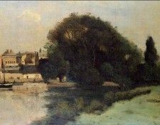 Corot Richmond near London. ����, ���-������-������