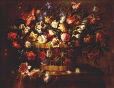 arellano basket of flowers c1668-70. ��������