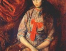 glackens portrait of a young girl 1915. Glackens, 