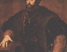 TIZIANO PORTRAIT OF ALFONSO DESTE METROPOLITAN MOA.  ( )