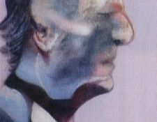 Bacon Three Studies for a Portrait, 1977, left. , 