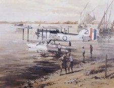 c mte fairey 111f floadplane serving khartoum. , 