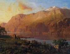 Emerald Lake Near Tahoe 1890-1900. , 