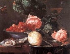 HEEM Jan Davidsz de Still Life With Fruits 1652. ���, �� ������ �
