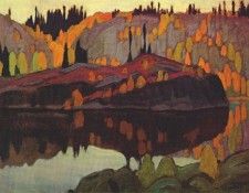 harris coldwell bay, lake superior 1925. 
