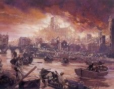 c mtp the great fire of london 1st september 1666. , 
