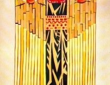 goncharova liturgy the-seraphs-costume 1914. , 