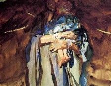 Sargent John Singer Bedouin Mother. ,  