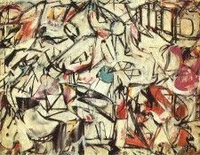 DE KOONING ROSY-FINGERED DAWN AT LOUSE POINT,1963, STEDELIJK. ,  
