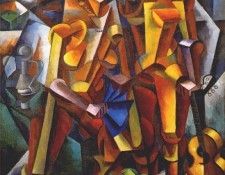 popova composition with figures 1913. ������