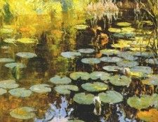 benson lily pond 1923.   