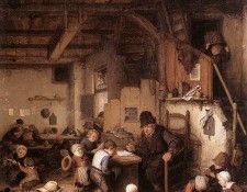 OSTADE Adriaen Jansz van The School Master. ,  