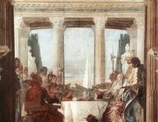 Tiepolo Palazzo Labia The Banquet of Cleopatra. �������, �������� ��������