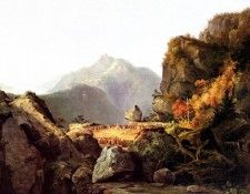 JLM-1827-Thomas Cole-Last of the Mohicans. ����, �����