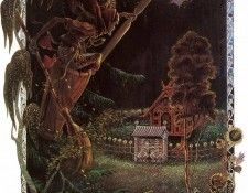 ma Craft KY Baba Yaga and Basilisa the Brave Baba Yaga. , Kinuko Y