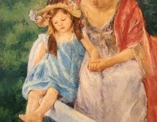Cassatt Mary Mother And Child In A Boat.  