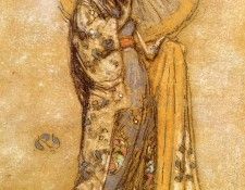 Whistler The Japanese Dress. ,   