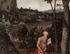 PATENIER Joachim Rocky Landscape With Saint Jerome. Patenier  Patinir