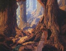 Parrish Maxfield The Enchanted Prince 1934. , Maxfield