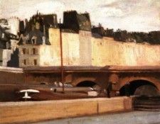 Hopper Le pont neuf, 1909, Whitney Museum of American Art, N. , 