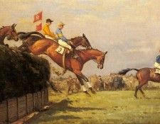 Wells John Sanderson The Grand National Steeplechase. ,  