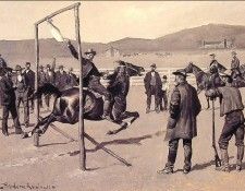 A Gander Pull. Remington, 