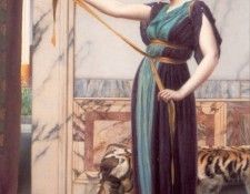 Godward A Pompeian Lady 1891. ,  