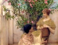Alma Tadema Courtship. Альма-Тадема Лоуренс