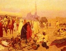 Rosati Giulo An Arabian Market. , 