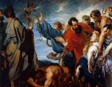 Dyck van Antoon Mozes and the brass snake Sun. ,  
