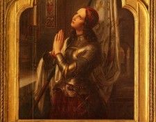 Stilke Hermann Anton Joan Of Arc In Prayer. Stilke,  