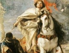 Tiepolo St James the Greater Conquering the Moors. ,  