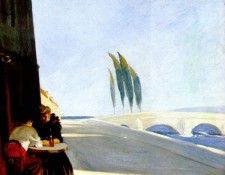 hopper le bistro or the wine shop 1909.  