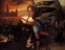 Saint Michael and the Dragon. 