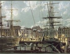 StobartJohn-MaidenLaneByGaslightIn1882-sj. Stobart, 