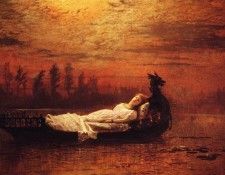 The-Lady-of-Shalott.   