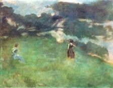 dewing the hermit thrush 1893. Dewing, ����� ������