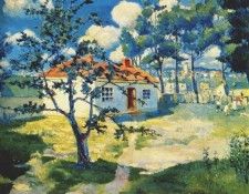 malevich apple blossoms dated-1904. , 
