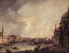 CANALETTO Entrance To The Grand Canal Looking East. 