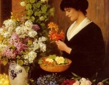 Scholderer Otto The Flower Arrangement. Scholderer, 